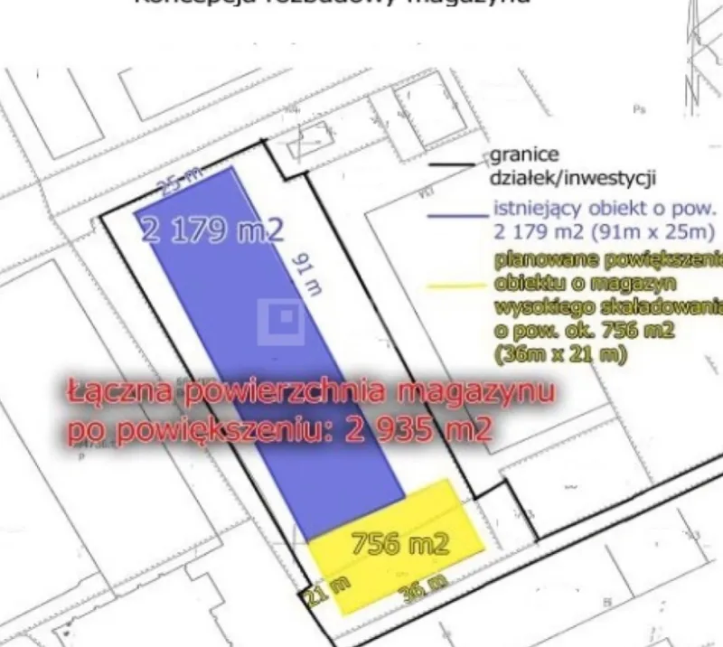 Obiekt magazynowy na  sprzedaż Chrzanów - Hala magazynowa w Chrzanowie